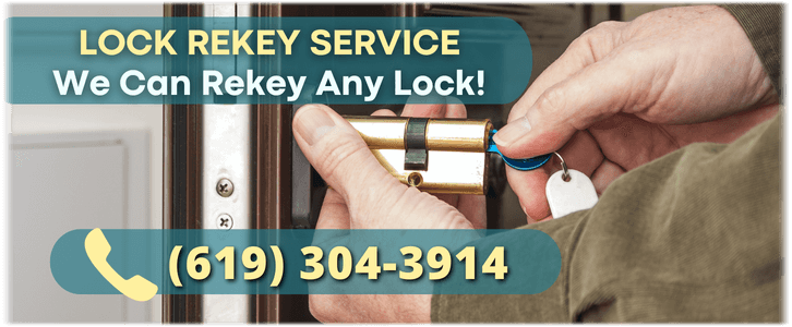 Lock Rekey Service El Cajon CA (619) 304-3914